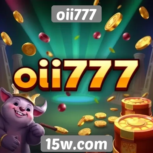 Variedade de jogos disponíveis em oii777